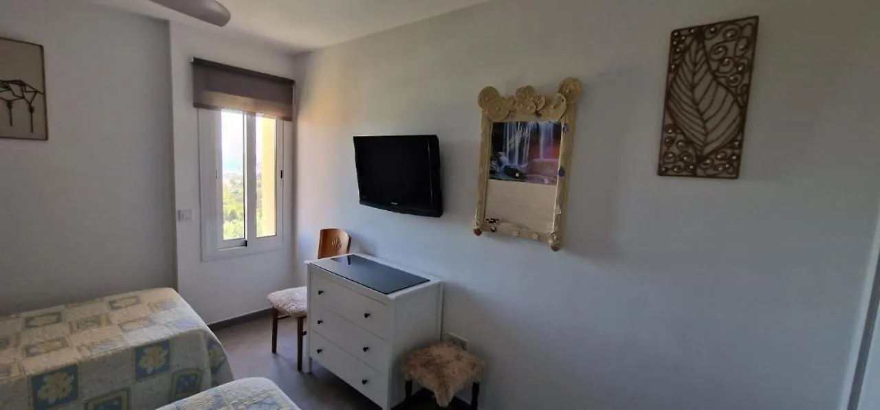 Acogedor,Apartamento.Piscina, Vistas, Terraza 베날마데나코스타 아파트