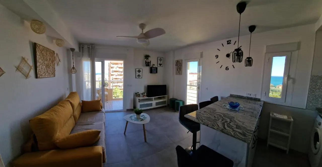 아파트 Acogedor,Apartamento.Piscina, Vistas, Terraza 베날마데나코스타 스페인